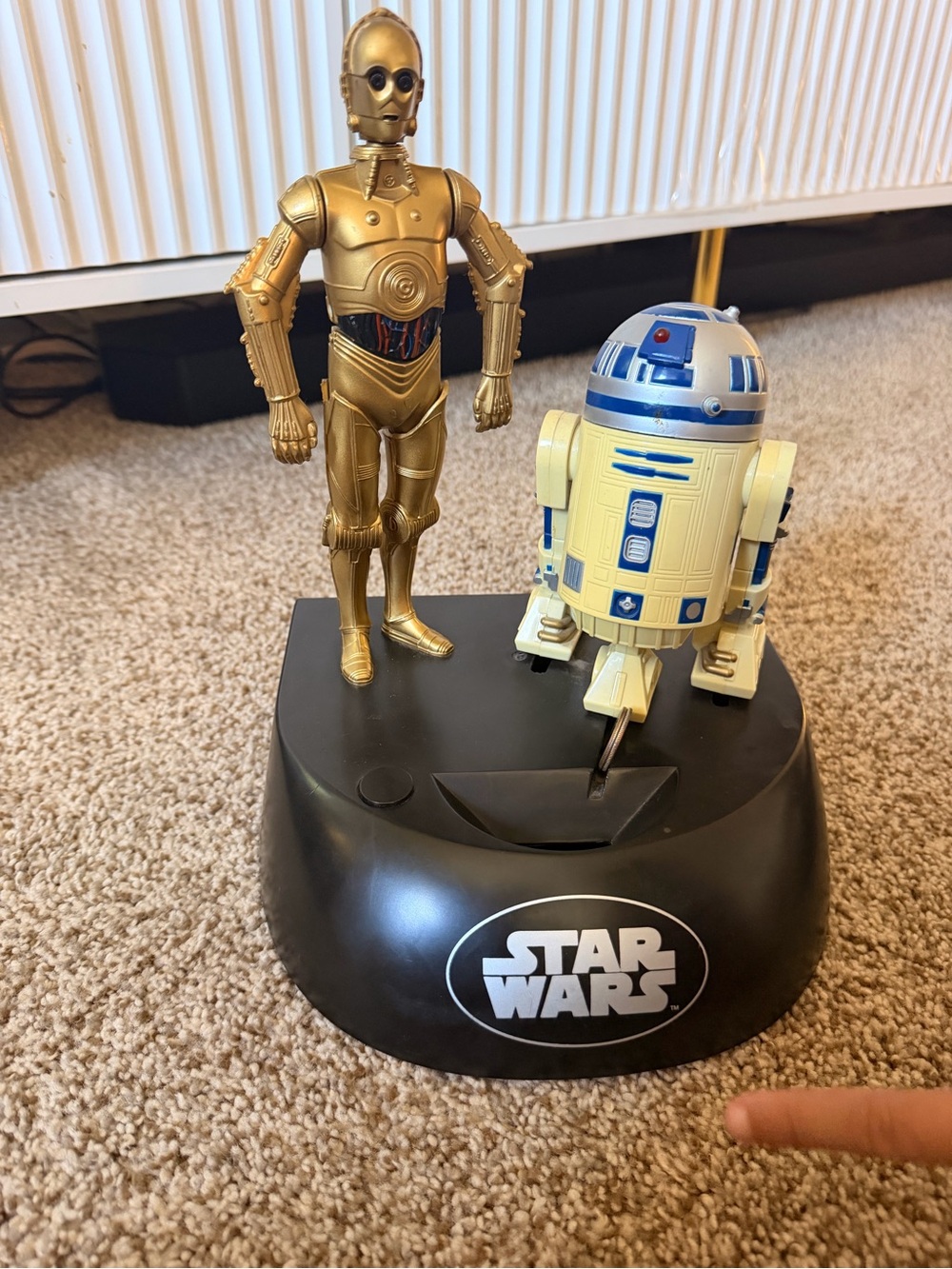 Star Wars Gold C-3PO and Cream & Blue R2-D2 Display Figurine Set